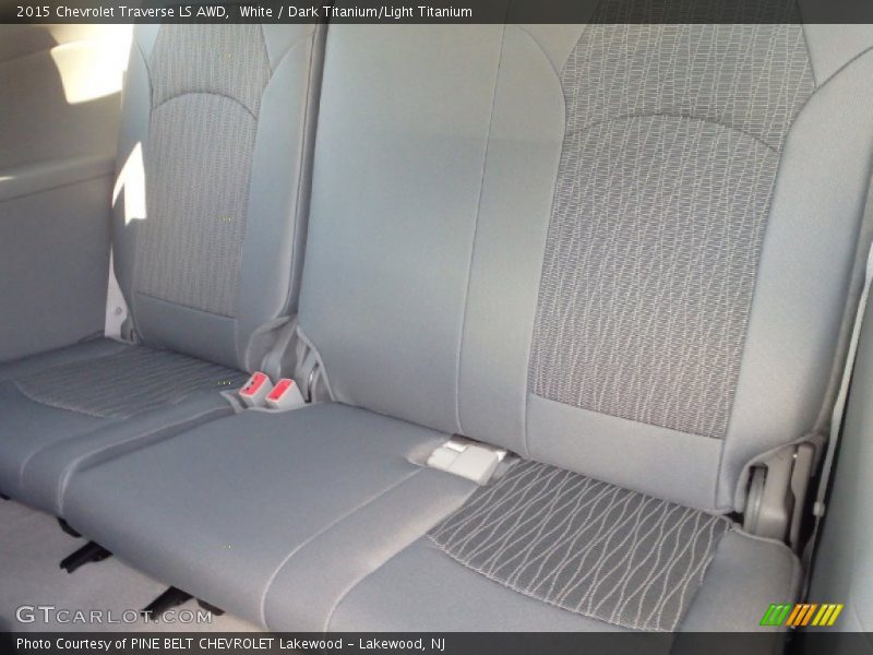 White / Dark Titanium/Light Titanium 2015 Chevrolet Traverse LS AWD