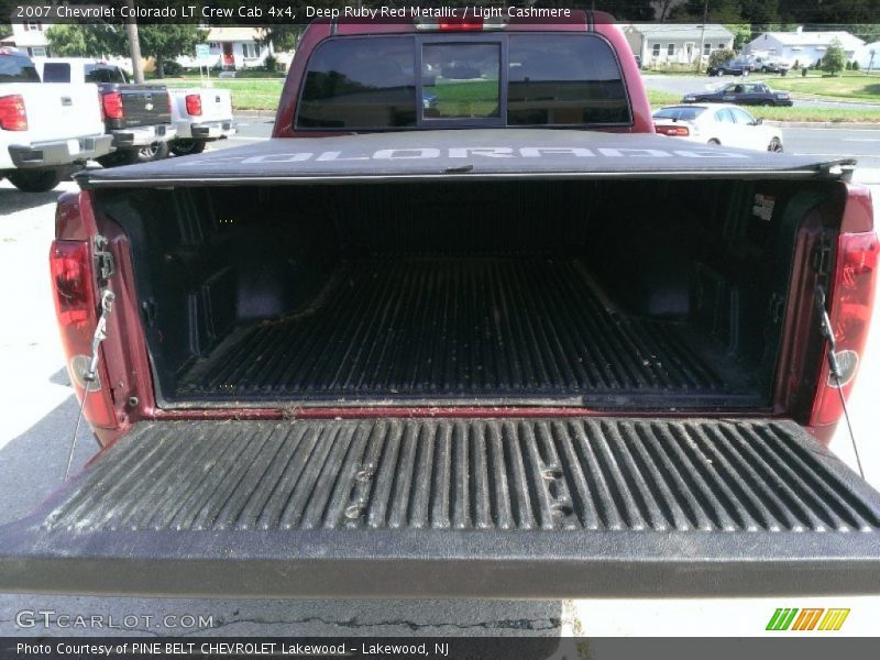 Deep Ruby Red Metallic / Light Cashmere 2007 Chevrolet Colorado LT Crew Cab 4x4