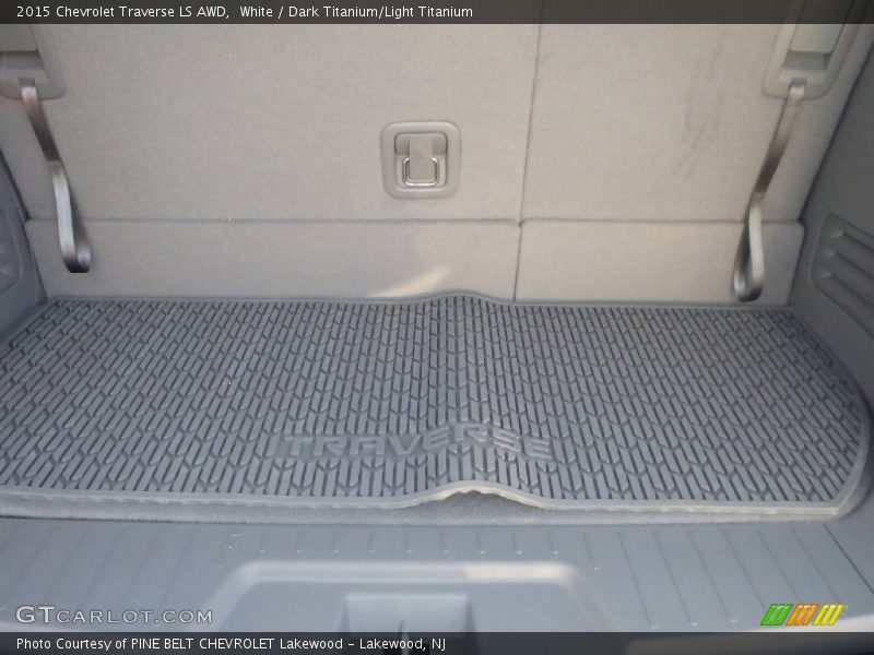 White / Dark Titanium/Light Titanium 2015 Chevrolet Traverse LS AWD