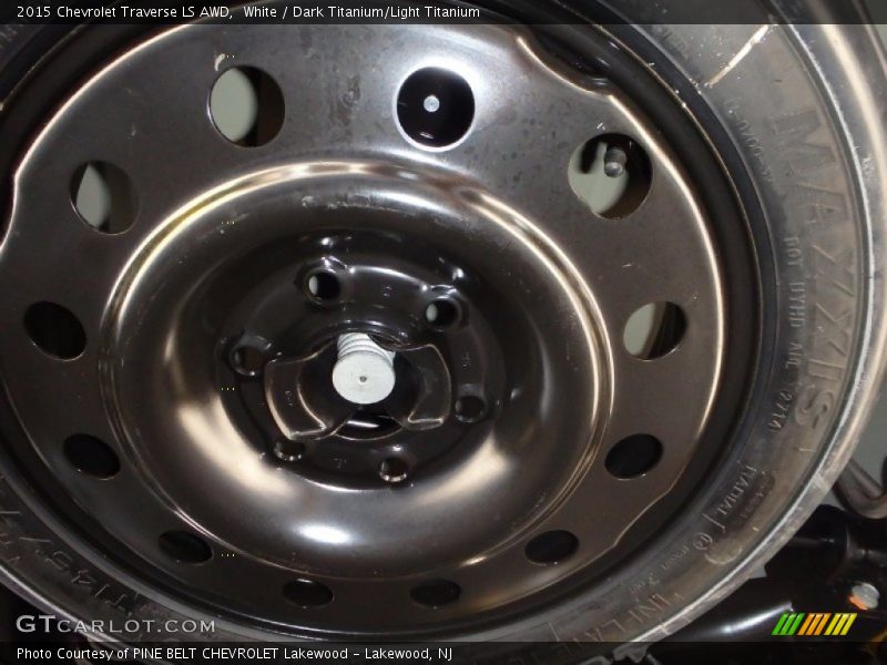 White / Dark Titanium/Light Titanium 2015 Chevrolet Traverse LS AWD