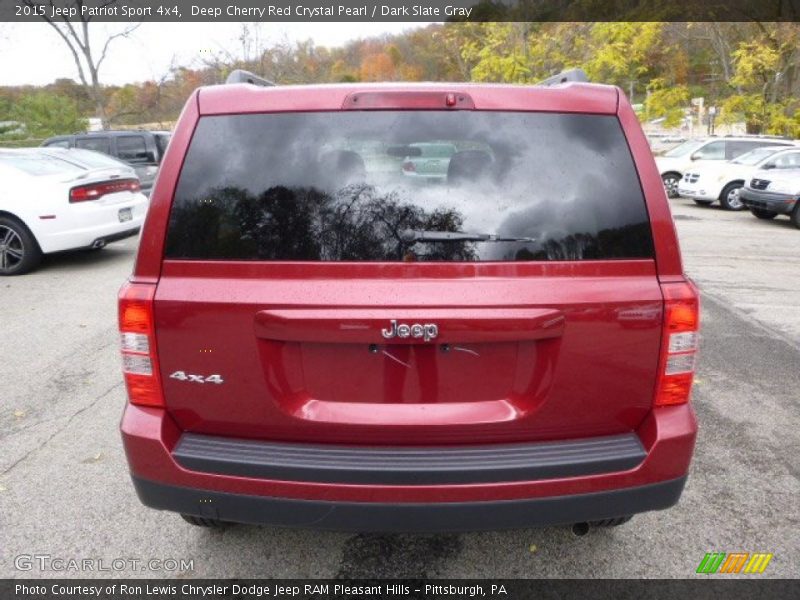 Deep Cherry Red Crystal Pearl / Dark Slate Gray 2015 Jeep Patriot Sport 4x4