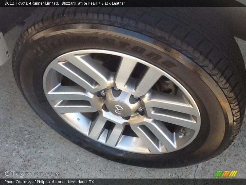 Blizzard White Pearl / Black Leather 2012 Toyota 4Runner Limited