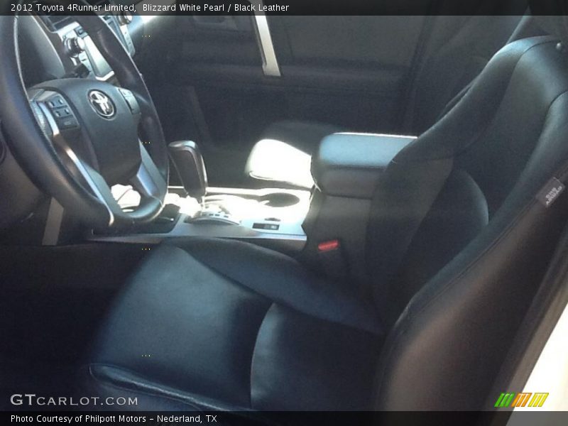 Blizzard White Pearl / Black Leather 2012 Toyota 4Runner Limited