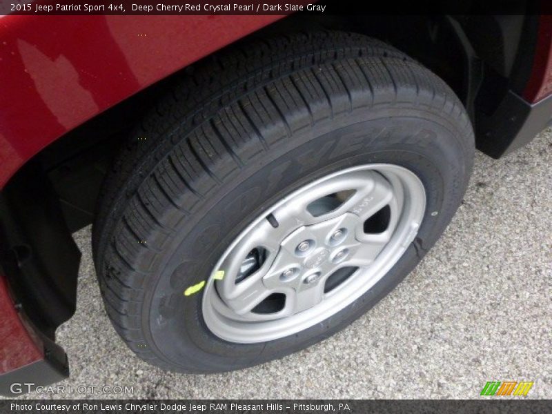 Deep Cherry Red Crystal Pearl / Dark Slate Gray 2015 Jeep Patriot Sport 4x4