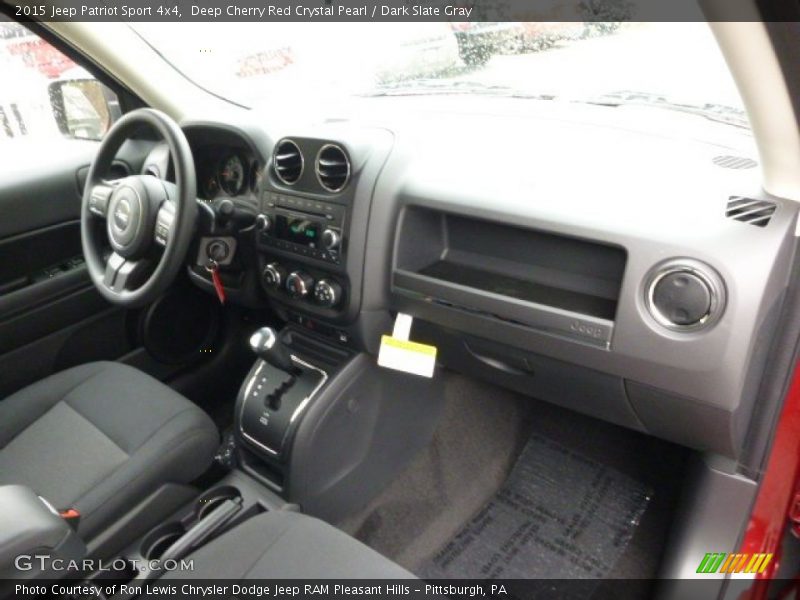 Deep Cherry Red Crystal Pearl / Dark Slate Gray 2015 Jeep Patriot Sport 4x4