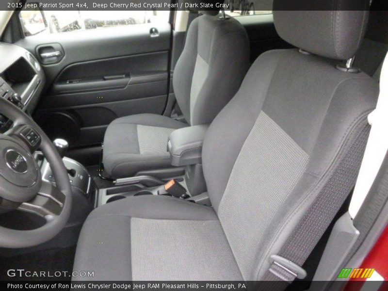 Deep Cherry Red Crystal Pearl / Dark Slate Gray 2015 Jeep Patriot Sport 4x4