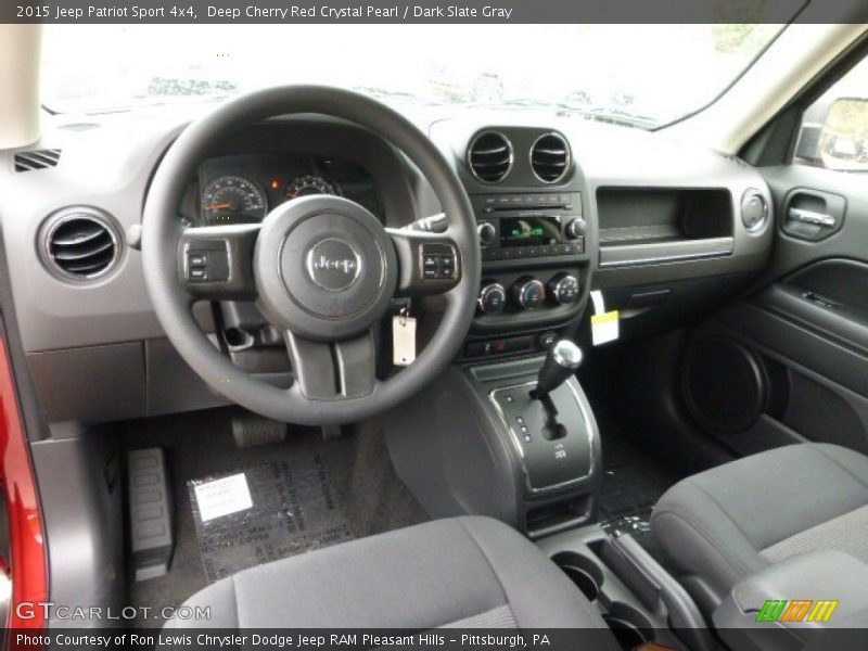 Deep Cherry Red Crystal Pearl / Dark Slate Gray 2015 Jeep Patriot Sport 4x4