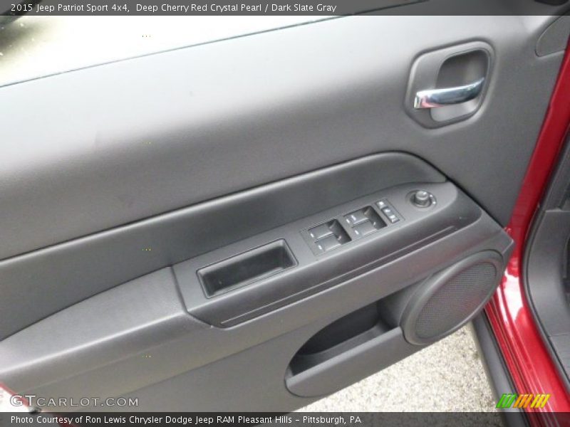 Deep Cherry Red Crystal Pearl / Dark Slate Gray 2015 Jeep Patriot Sport 4x4