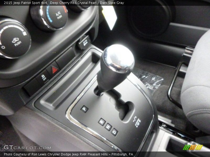 Deep Cherry Red Crystal Pearl / Dark Slate Gray 2015 Jeep Patriot Sport 4x4