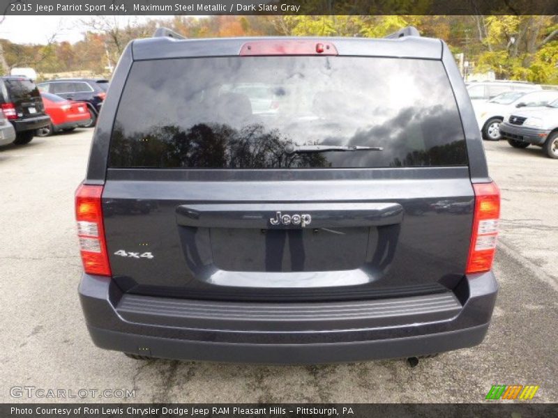 Maximum Steel Metallic / Dark Slate Gray 2015 Jeep Patriot Sport 4x4