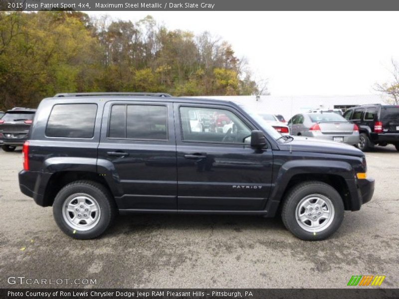 Maximum Steel Metallic / Dark Slate Gray 2015 Jeep Patriot Sport 4x4