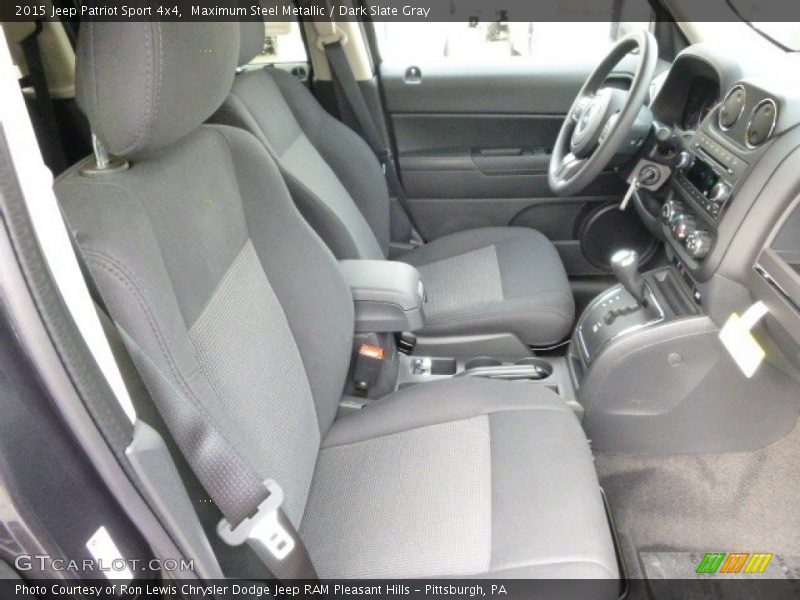 Maximum Steel Metallic / Dark Slate Gray 2015 Jeep Patriot Sport 4x4