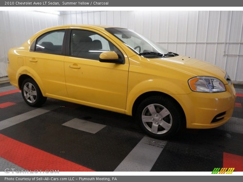  2010 Aveo LT Sedan Summer Yellow