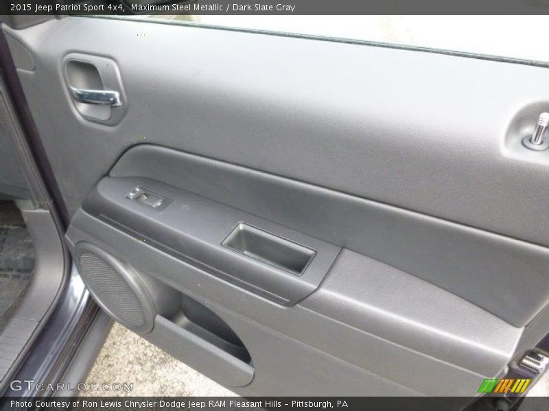 Maximum Steel Metallic / Dark Slate Gray 2015 Jeep Patriot Sport 4x4