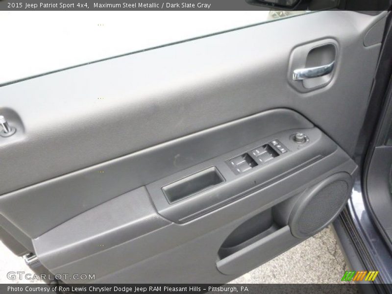 Maximum Steel Metallic / Dark Slate Gray 2015 Jeep Patriot Sport 4x4