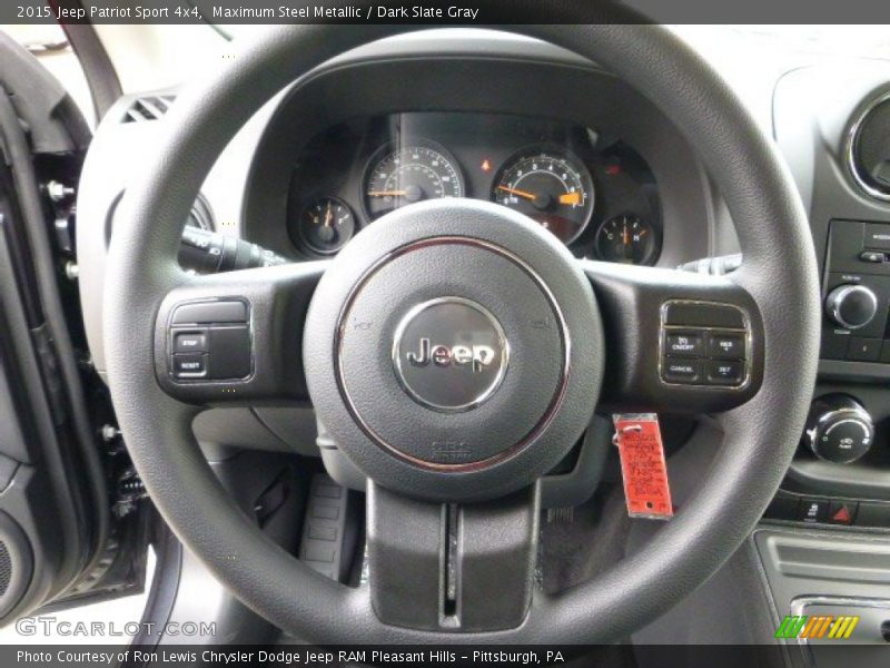 Maximum Steel Metallic / Dark Slate Gray 2015 Jeep Patriot Sport 4x4