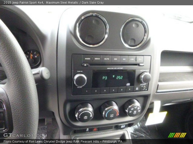 Maximum Steel Metallic / Dark Slate Gray 2015 Jeep Patriot Sport 4x4