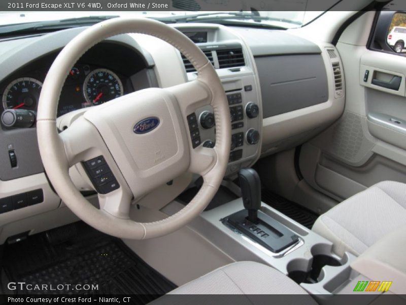  2011 Escape XLT V6 4WD Stone Interior