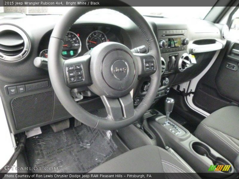 Black Interior - 2015 Wrangler Rubicon 4x4 
