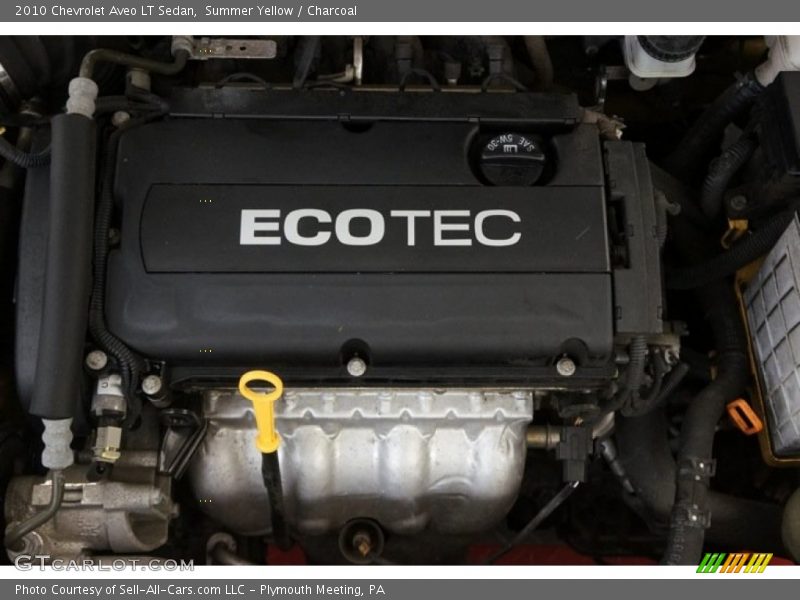  2010 Aveo LT Sedan Engine - 1.6 Liter DOHC 16-Valve VVT Ecotech 4 Cylinder