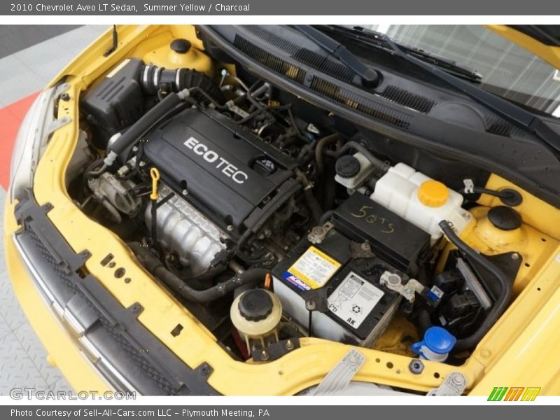  2010 Aveo LT Sedan Engine - 1.6 Liter DOHC 16-Valve VVT Ecotech 4 Cylinder