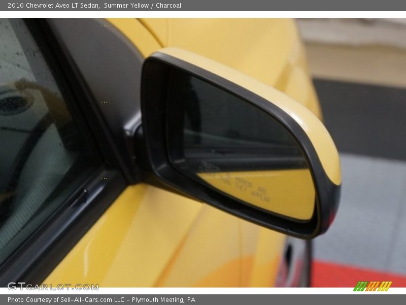 Summer Yellow / Charcoal 2010 Chevrolet Aveo LT Sedan