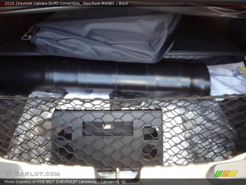  2015 Camaro SS/RS Convertible Trunk