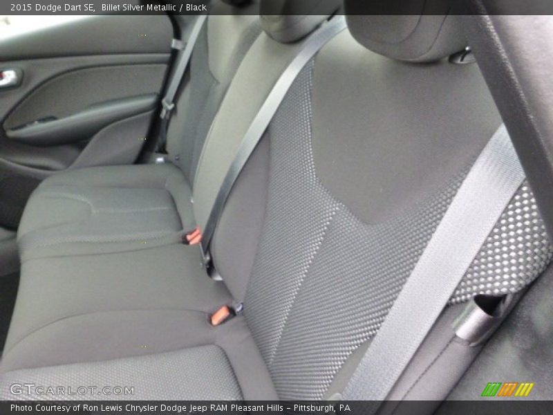 Billet Silver Metallic / Black 2015 Dodge Dart SE