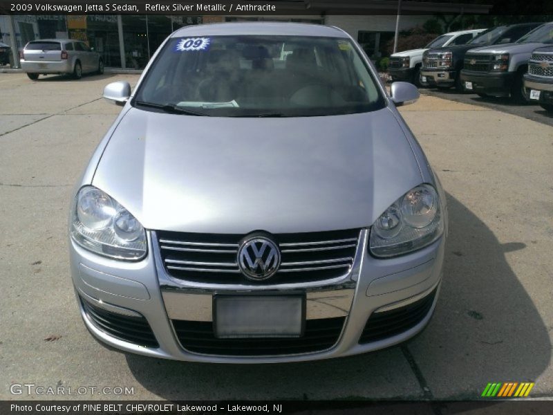Reflex Silver Metallic / Anthracite 2009 Volkswagen Jetta S Sedan
