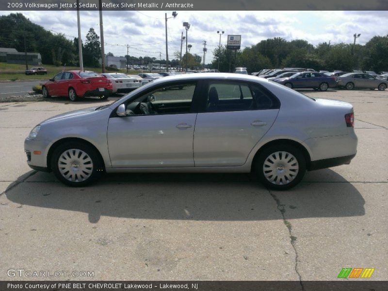 Reflex Silver Metallic / Anthracite 2009 Volkswagen Jetta S Sedan