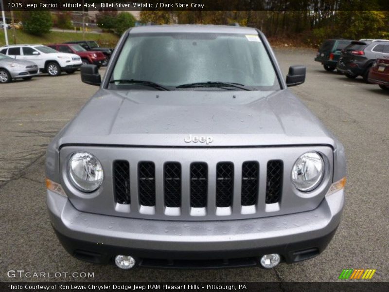 Billet Silver Metallic / Dark Slate Gray 2015 Jeep Patriot Latitude 4x4