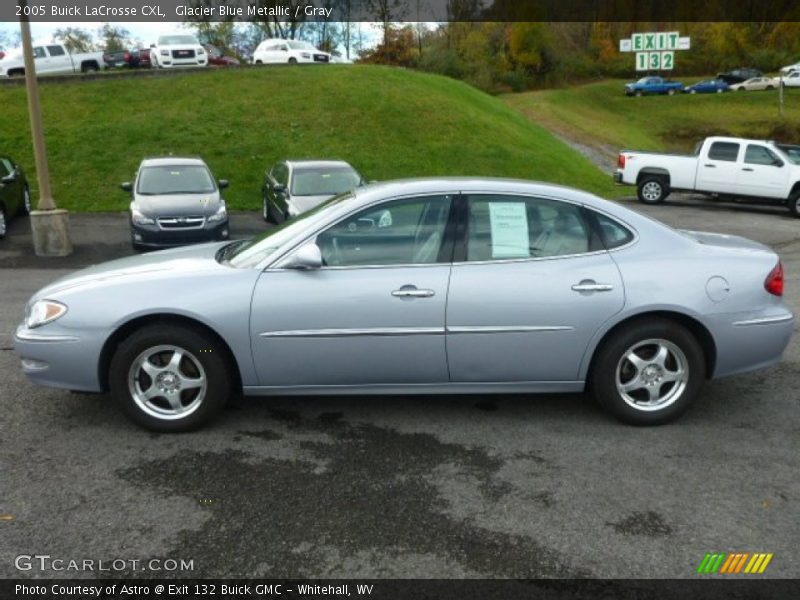 Glacier Blue Metallic / Gray 2005 Buick LaCrosse CXL