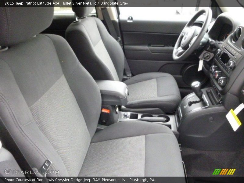 Billet Silver Metallic / Dark Slate Gray 2015 Jeep Patriot Latitude 4x4