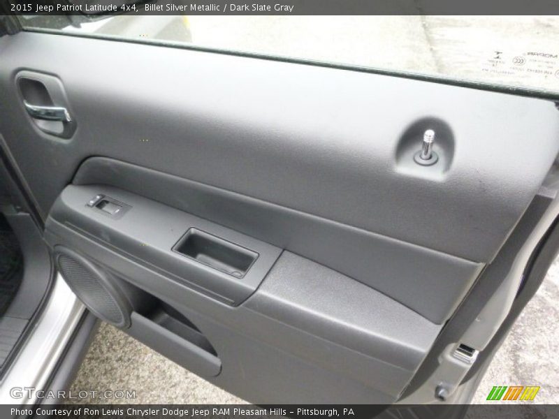Billet Silver Metallic / Dark Slate Gray 2015 Jeep Patriot Latitude 4x4