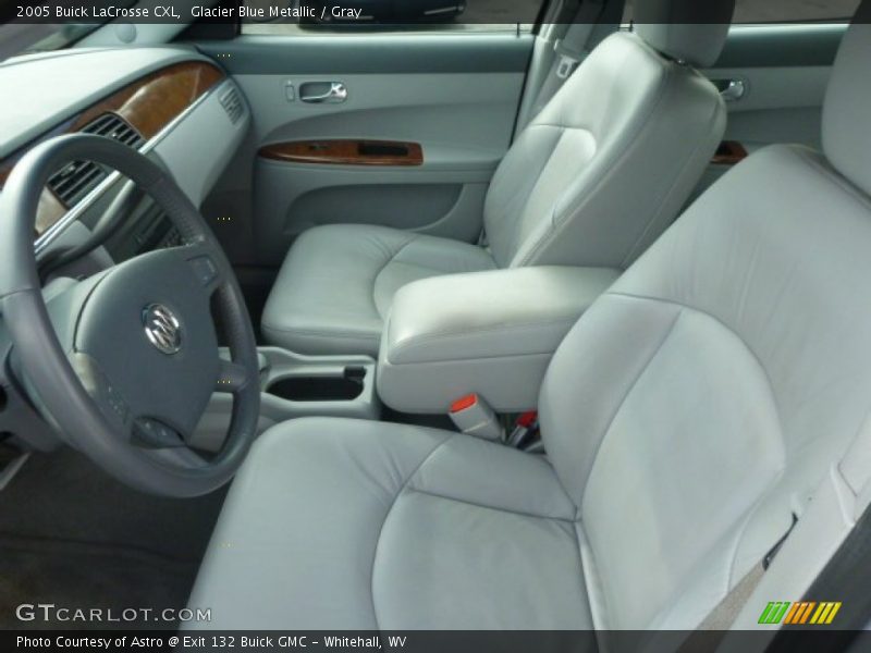 Glacier Blue Metallic / Gray 2005 Buick LaCrosse CXL