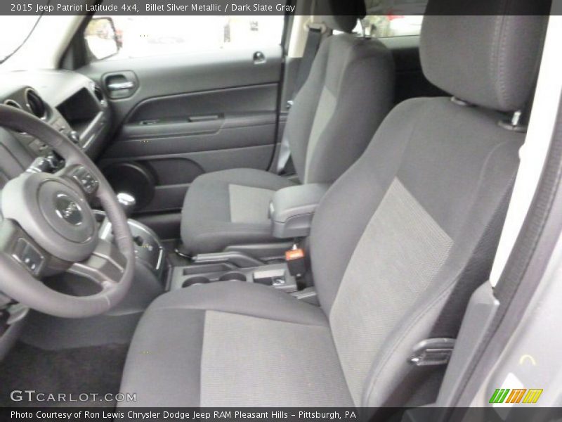 Billet Silver Metallic / Dark Slate Gray 2015 Jeep Patriot Latitude 4x4
