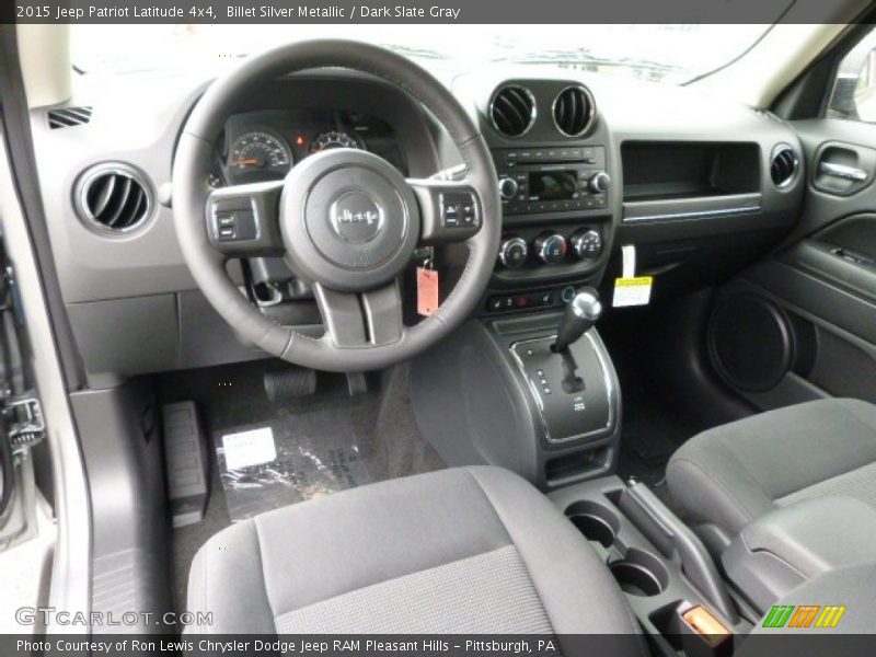 Dark Slate Gray Interior - 2015 Patriot Latitude 4x4 