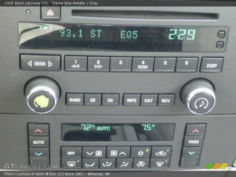 Glacier Blue Metallic / Gray 2005 Buick LaCrosse CXL
