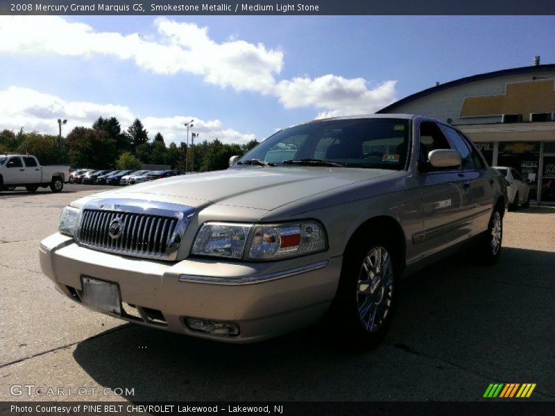 Smokestone Metallic / Medium Light Stone 2008 Mercury Grand Marquis GS