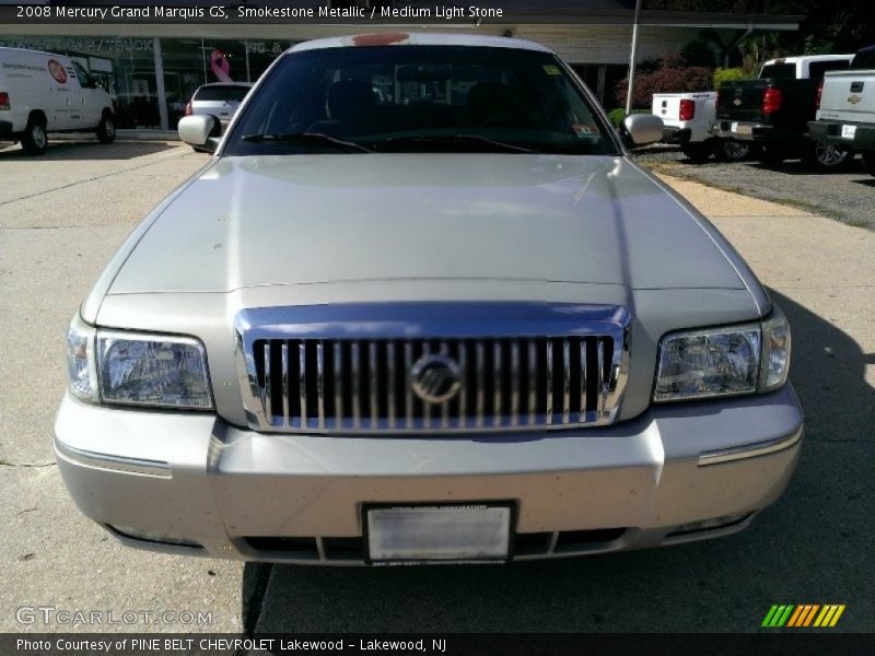 Smokestone Metallic / Medium Light Stone 2008 Mercury Grand Marquis GS