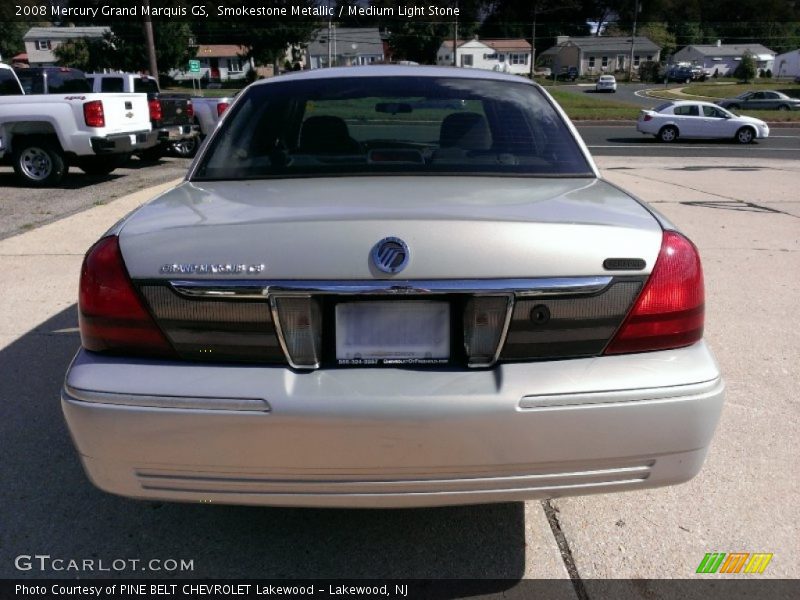 Smokestone Metallic / Medium Light Stone 2008 Mercury Grand Marquis GS