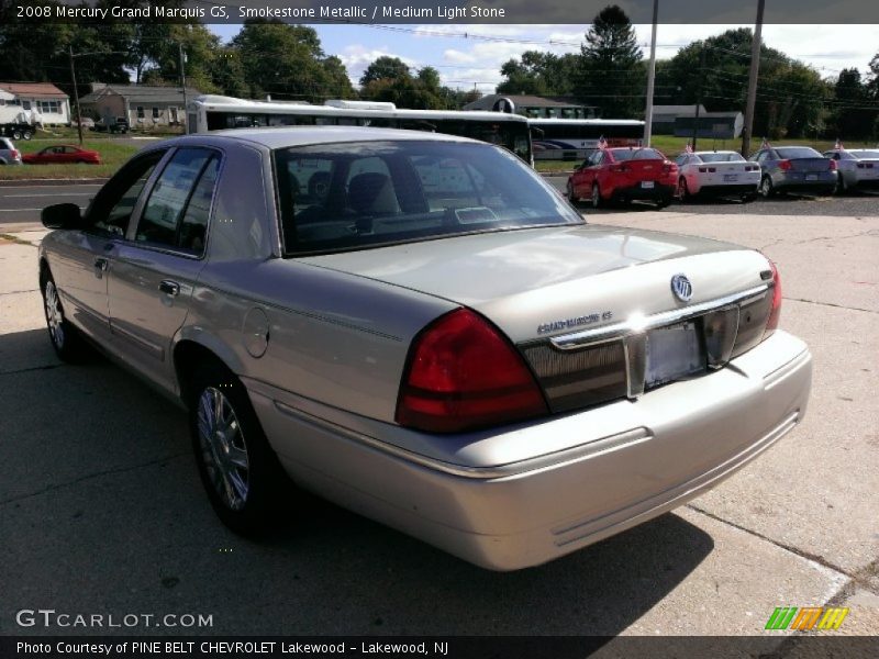 Smokestone Metallic / Medium Light Stone 2008 Mercury Grand Marquis GS