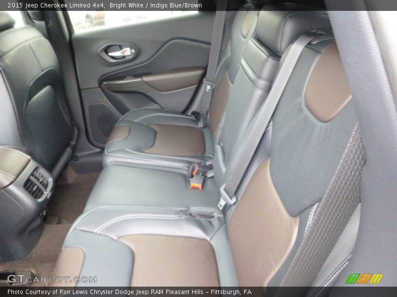 Rear Seat of 2015 Cherokee Limited 4x4