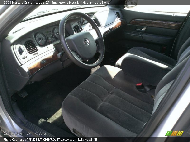 Smokestone Metallic / Medium Light Stone 2008 Mercury Grand Marquis GS