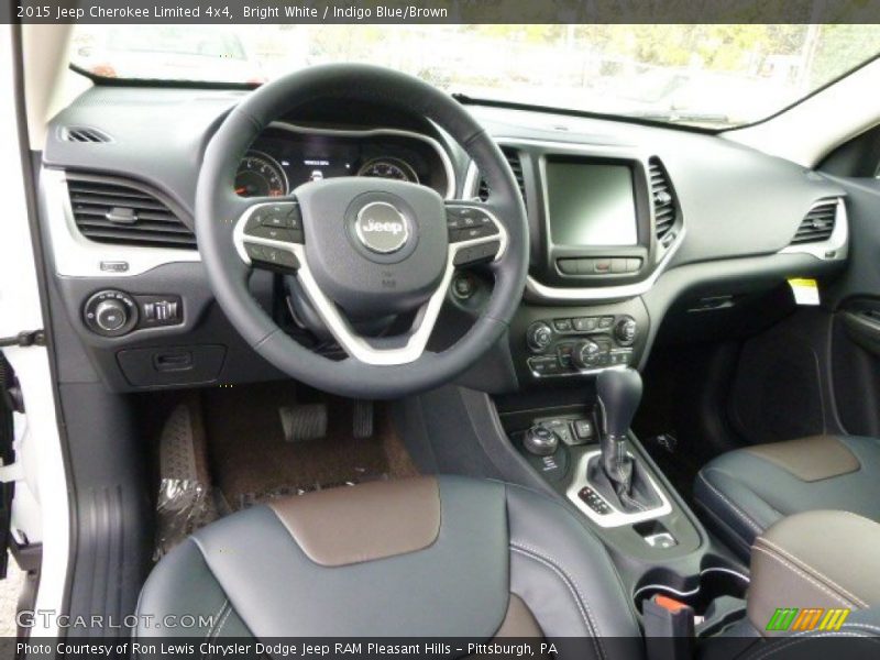 Indigo Blue/Brown Interior - 2015 Cherokee Limited 4x4 