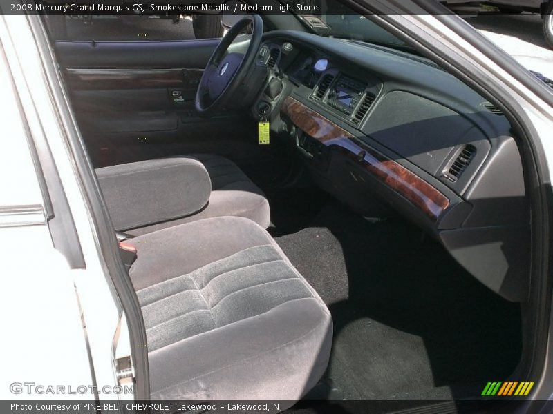 Smokestone Metallic / Medium Light Stone 2008 Mercury Grand Marquis GS