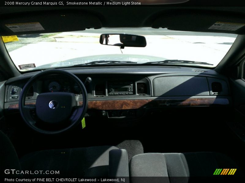 Smokestone Metallic / Medium Light Stone 2008 Mercury Grand Marquis GS