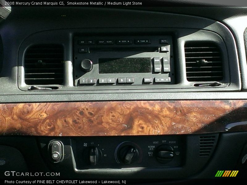 Smokestone Metallic / Medium Light Stone 2008 Mercury Grand Marquis GS
