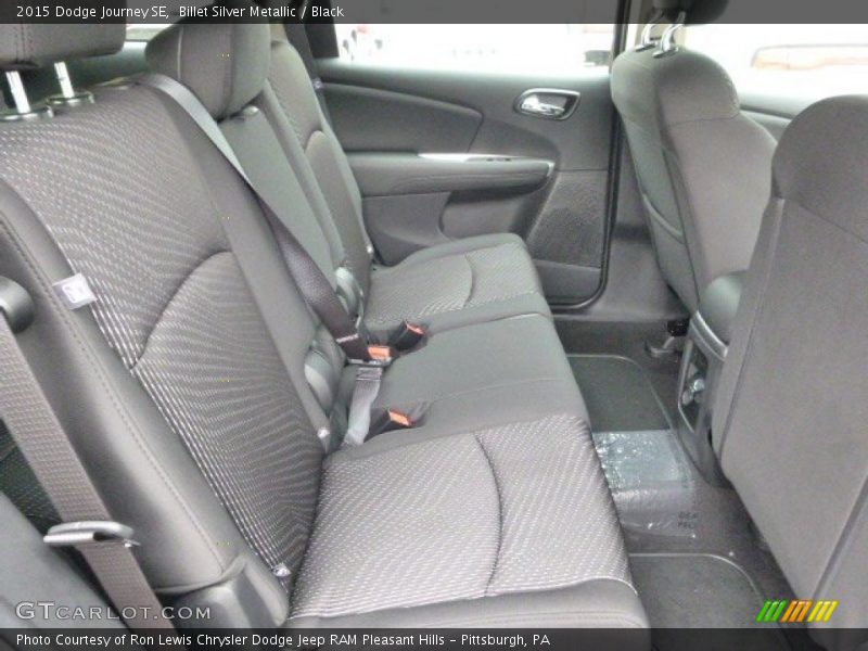 Billet Silver Metallic / Black 2015 Dodge Journey SE