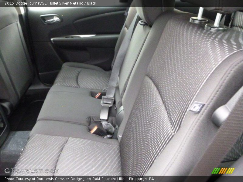 Billet Silver Metallic / Black 2015 Dodge Journey SE